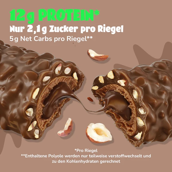 Hazelnut Nougat Ahead High Protein Candy Bar